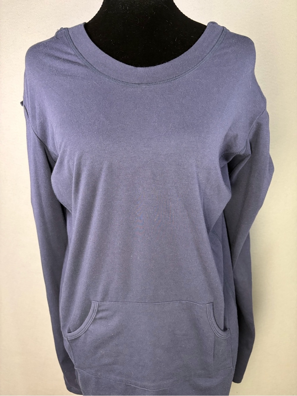 Found by Bandier Everyday Crewneck Pullover Sweater - Navy Blue